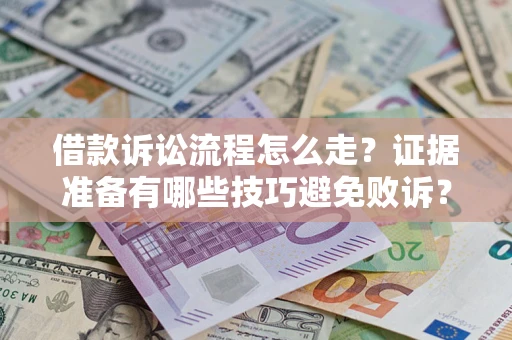 北京借款诉讼流程怎么走？证据准备有哪些技巧避免败诉？