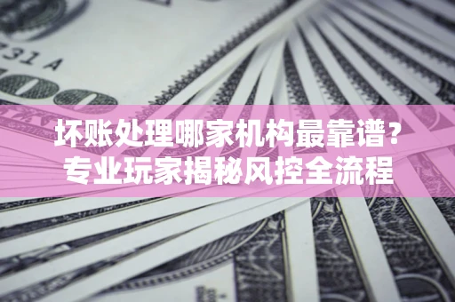 北京坏账处理哪家机构最靠谱？专业玩家揭秘风控全流程
