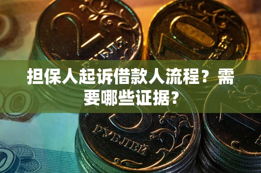 北京担保人起诉借款人流程?需要哪些证据? 北京担保人起诉借款人流程?需要哪些证据?