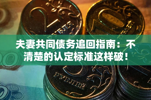 北京夫妻共同债务追回指南：不清楚的认定标准这样破！