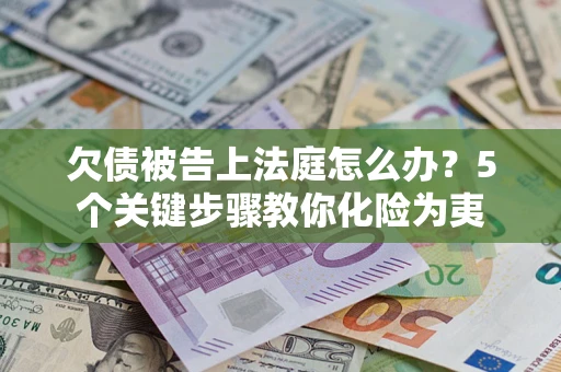 北京欠债被告上法庭怎么办？5个关键步骤教你化险为夷